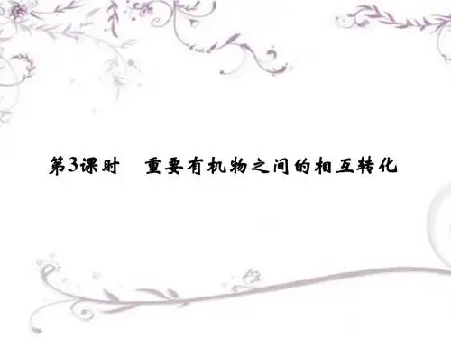 创新设计-学业水平考试2016-2017高中化学选修五(浙江专用苏教版)课件专题4烃的衍生物4-3-3