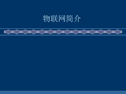 物联网简介PPT课件