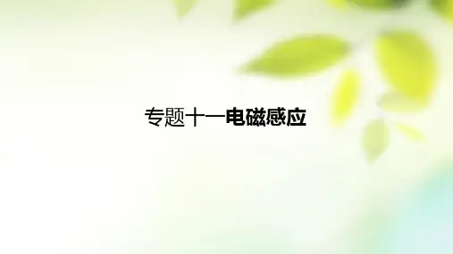 (全国通用)高考物理一轮复习(高手必备+萃取高招)专题11电磁感应(含17高考真题及解析)课件