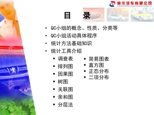 QC及基础统计方法