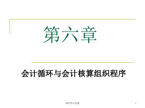会计学课本第6章课件