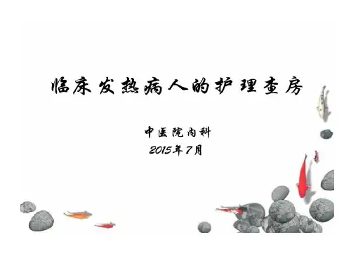 发热病人护理查房共32页