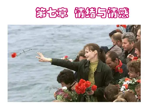第七章情绪与情感PPT课件