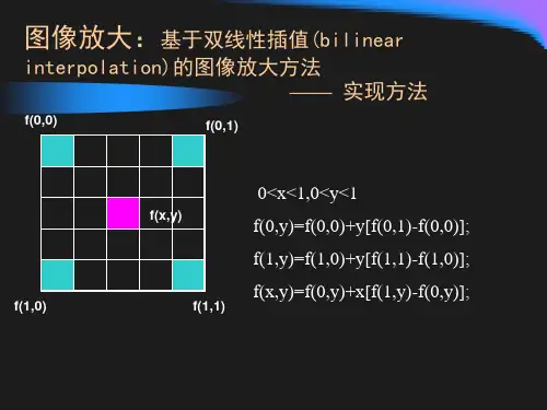 双线性插值
