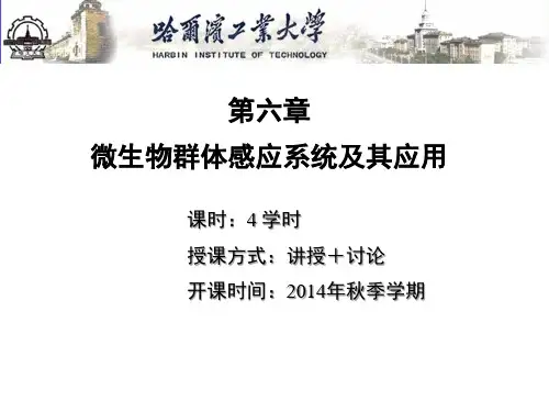 第6章群体感应系统