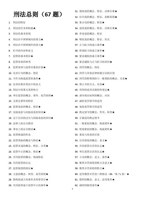法律硕士((非法学)考试分析439个背诵知识点