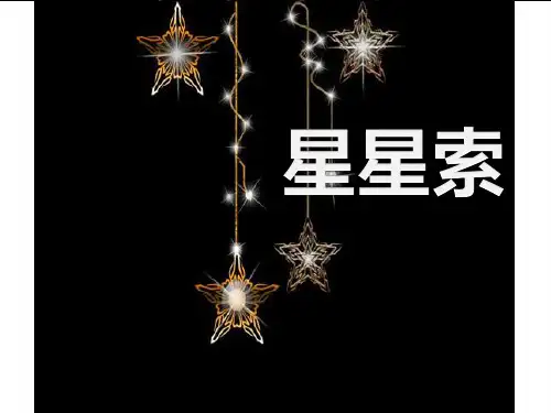 《星星索》2PPT课件