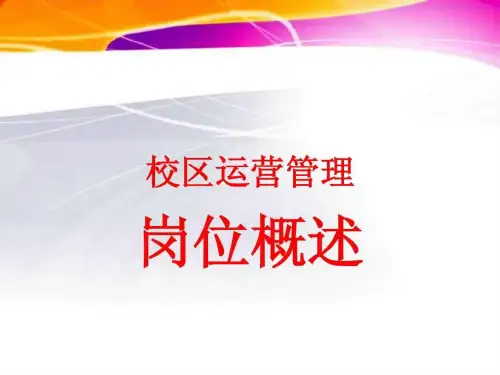教育机构运营管理概述