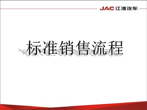 经销商管理之标准销售流程