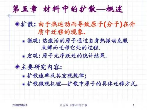 材料成型几班原理第5章资料