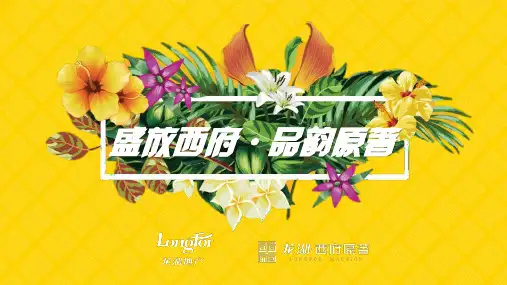 2017沈阳龙湖西府原著营销中心开放活动策划案