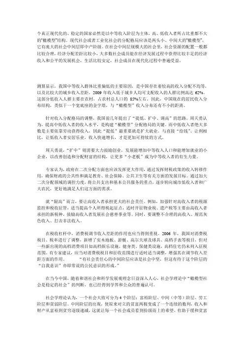 橄榄形