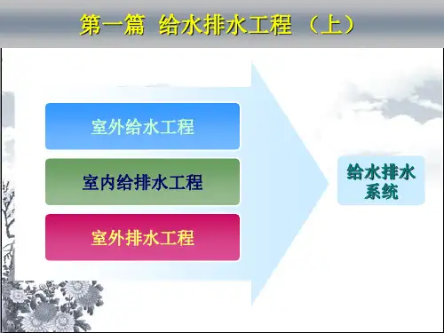 1城镇给水工程(上)