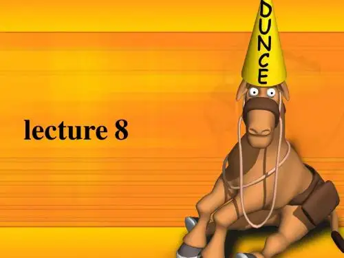 lecture 8