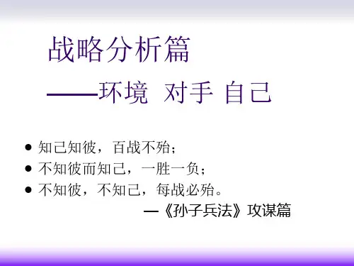 第3章 内部环境分析