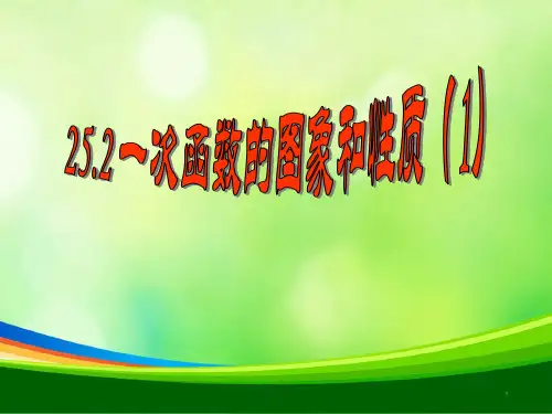 《一次函数的图像和性质》课件-01