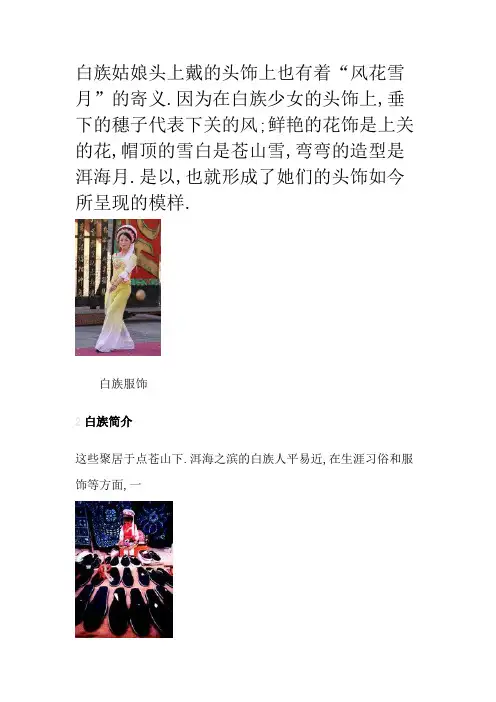 白族服饰特征 2