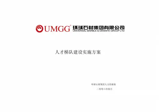 (完整版)人才梯队建设实施方案(修改稿)