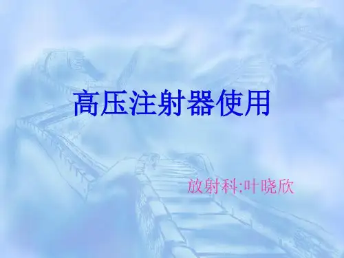 高压注射器使用共18页文档