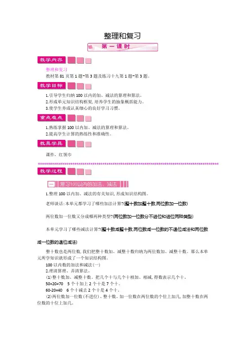 人教版数学一年级下册《2.20以内的退位减法   整理和复习》_20