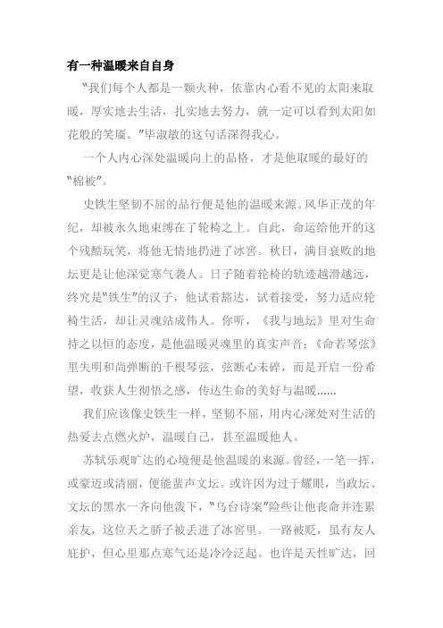 思辨类作文