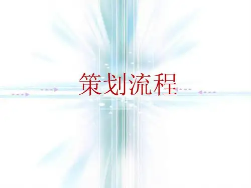 房地产项目全案策划流程PPT课件