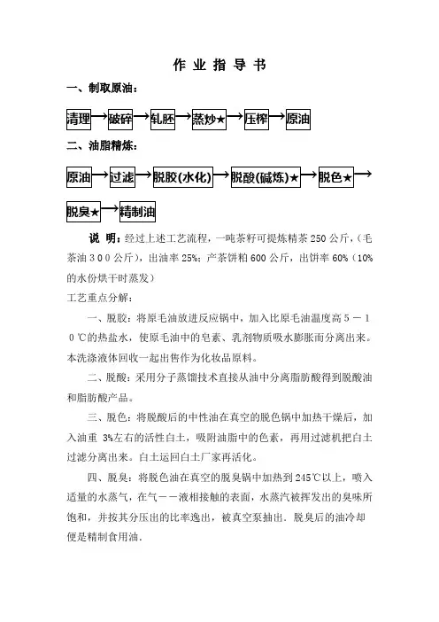 作业指导书