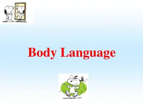 人教课标版英语必修4 Unit 4 Body languageWarming up and Reading ppt课件