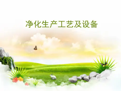 净化工艺原理及设备讲义
