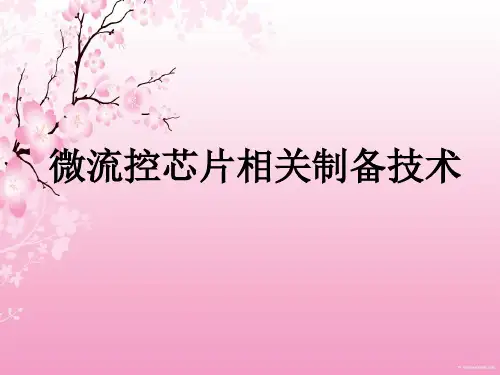 微流控相关制备技术