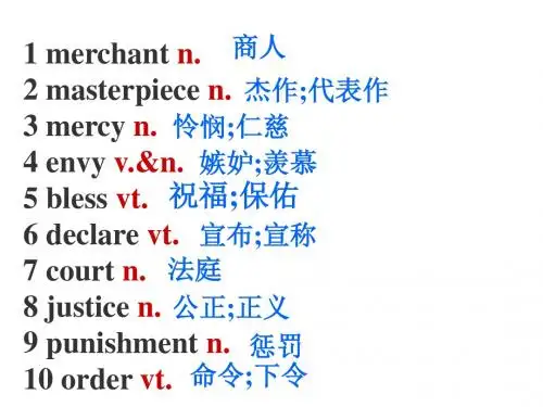 高一英语上册unit19-20复习课件