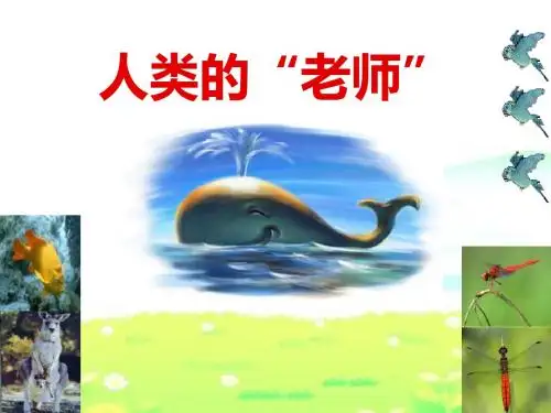 《人类的“老师”》PPT课件
