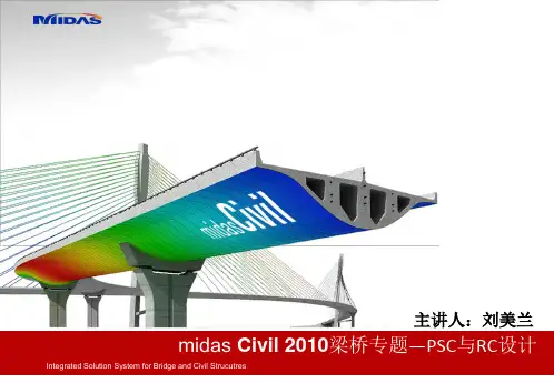 midas 梁桥PSC设计与RC设计专题讲义