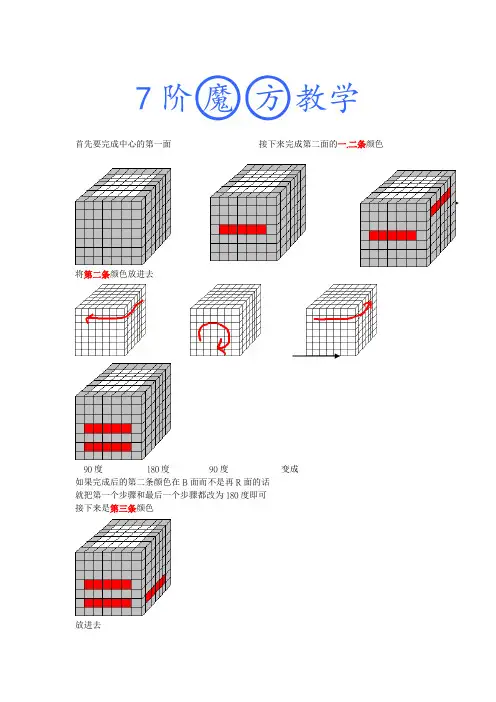 七阶魔方公式