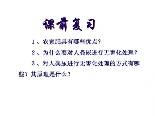 尿的形成和排出复习