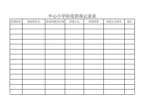 防疫消毒记录.xls
