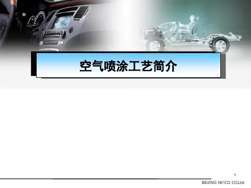 喷涂工艺简析及废气处理方法简例
