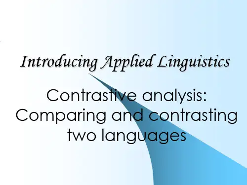 Contrastive_analysis