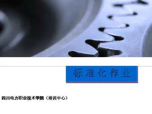 标准化作业书