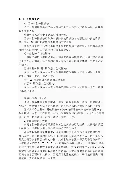 镀铬