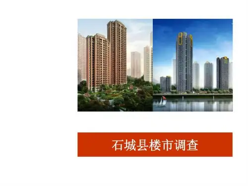 赣州市石城县房地产市场调查