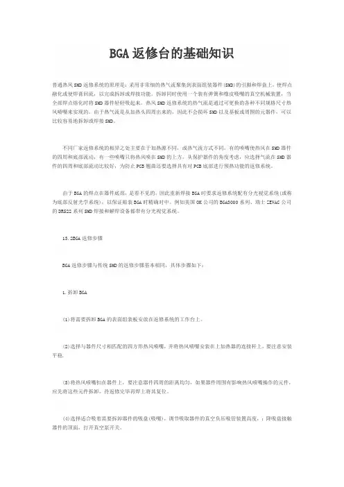 BGA返修台的基础知识