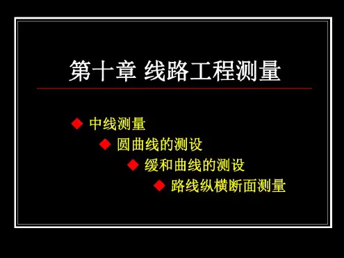 第10章线路工程测量..