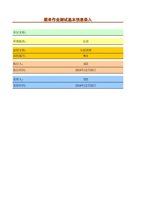 CS-W-a跟单作业测试表-全面预算