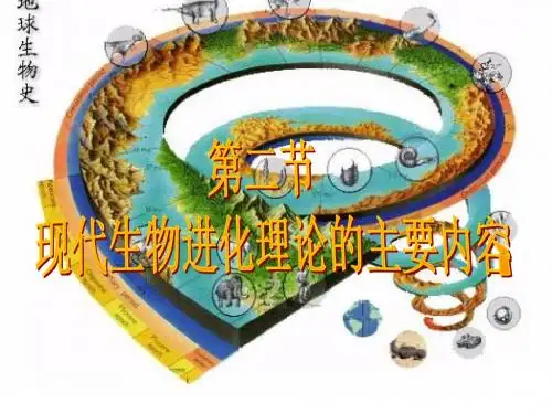 内蒙古自治区赤峰市元宝山区二中高二生物课件 现代生物进化理论的主要内容
