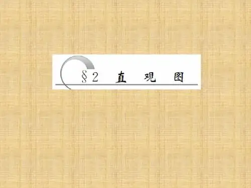 高中数学(北师大版)必修2 精品教学课件：第一章 §2直观图 