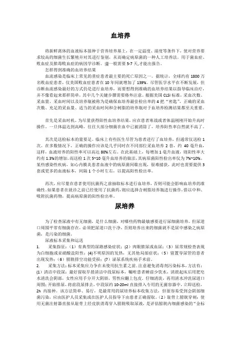 血培养