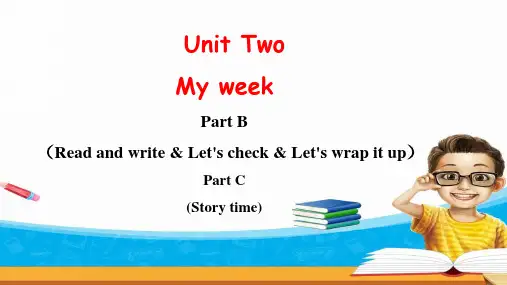 Unit 2 My week教学课件小学英语