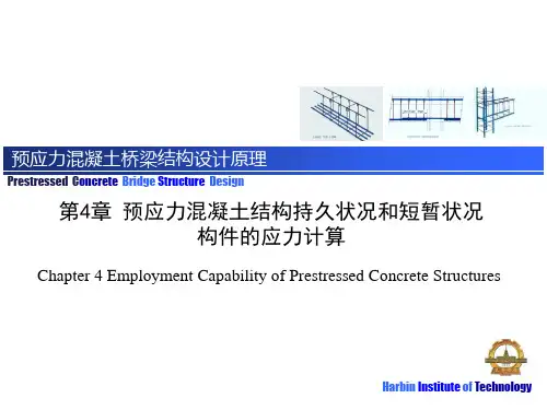 第4章_预应力混凝土结构持久状况和短暂状况构件的应力计算