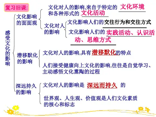 文化塑造人生ppt (1)PPT